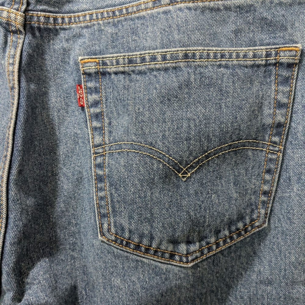 Levi's Men's 505 38x34 Regular Fit Classic Straight Denim Jeans CA00342 WPL 423 - Picture 4 of 13